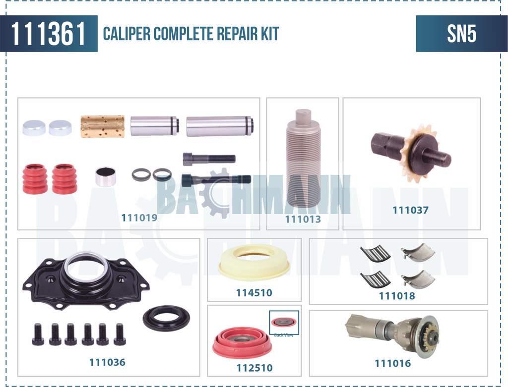 Kaliper Komple Tamir Takımı