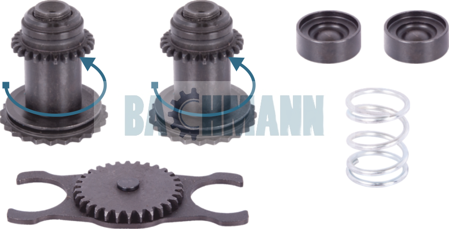 Caliper Adjusting Gear Kit 35 mm (Left) 