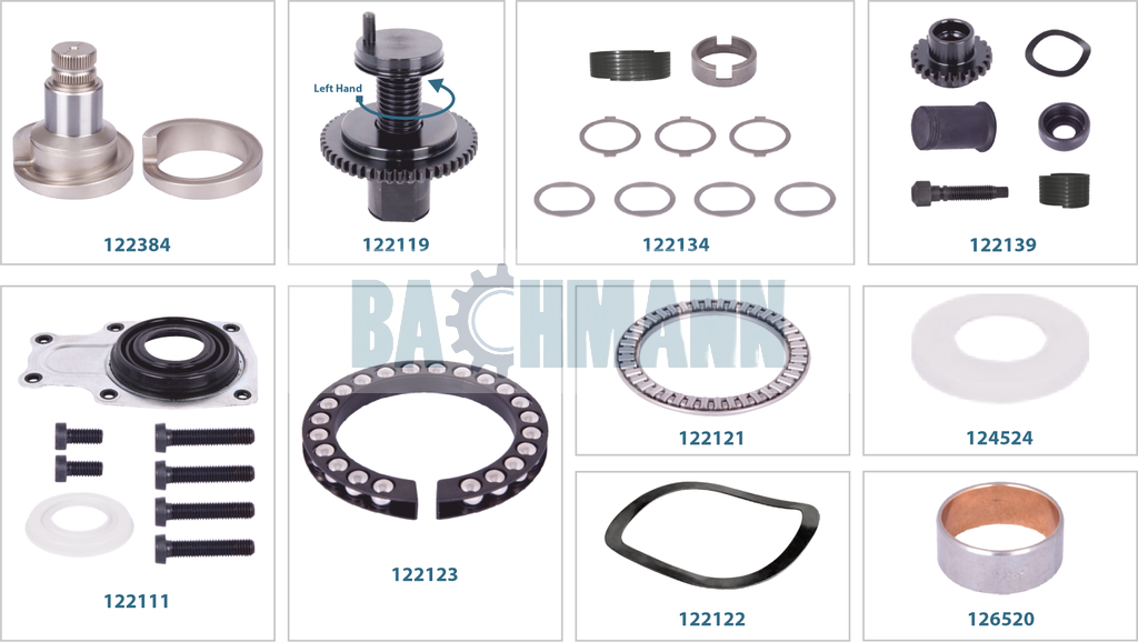 Caliper Complete Repair Kit (Left)