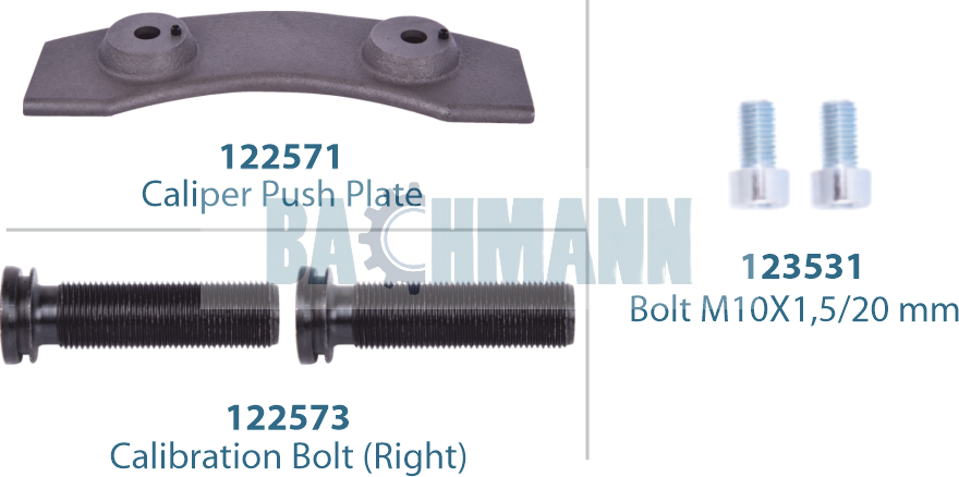 Caliper Push Plate Kit (Right)