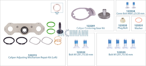 [122215] Caliper Mechanism Repair Kit (Left) 