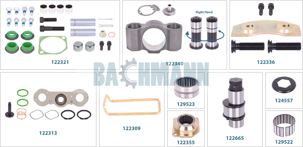 Caliper Complete Repair Kit Right