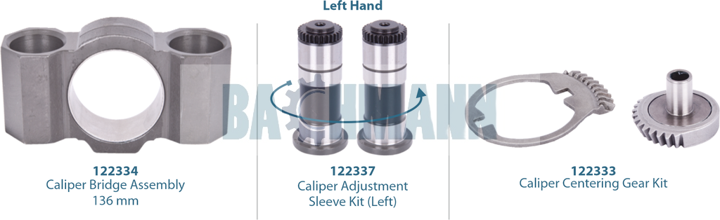 Caliper Bridge Assembly (Left) 