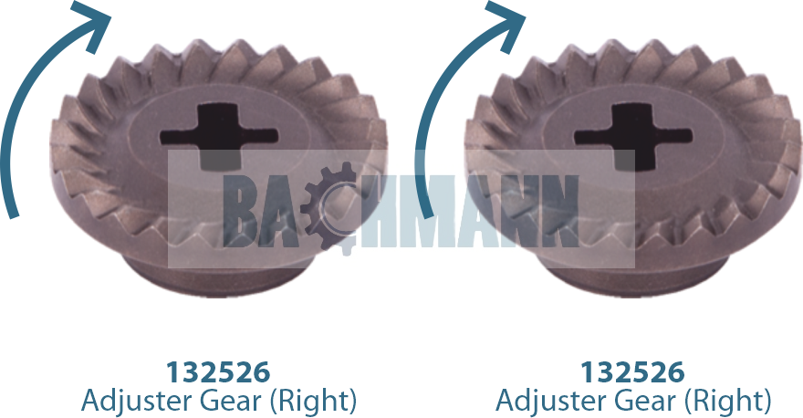 Caliper Adjusting Gear Kit (Right) 