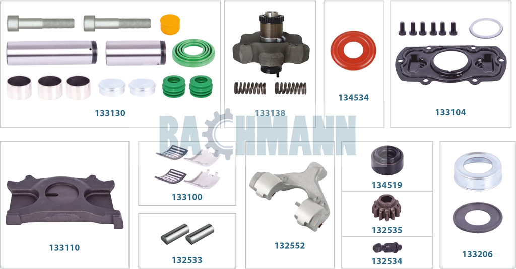 Caliper Complete Repair Kit (Right)