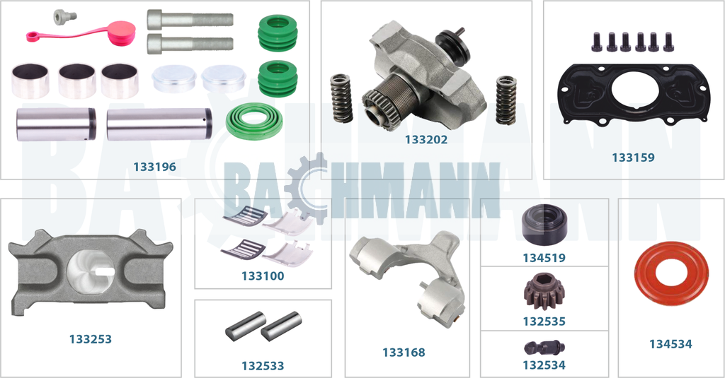 Caliper Complete Repair Kit (Left)