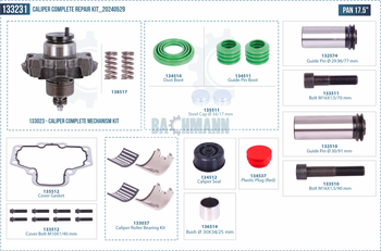 [133231] Caliper Complete Repair Kit